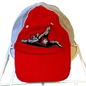 Richmond Flying Squirrels SGA Hat/Cap Adjustable Red/Gray Logo MiLB HCA VA